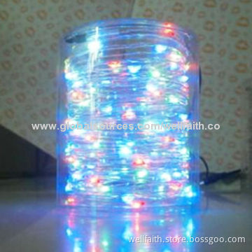 Indoor string lights with multicolor and 10cm space between lights